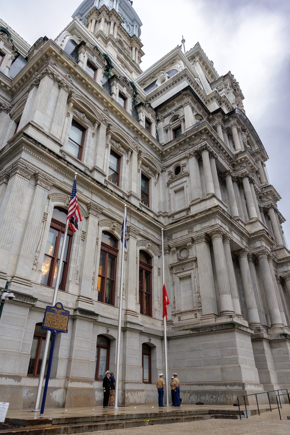 Navy and Marine Corps 250 CNO Delivers Navy Birthday Message at Philadelphia City Hall