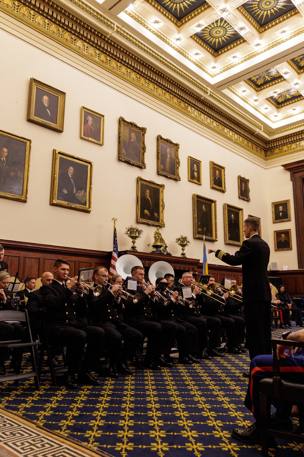 Navy and Marine Corps 250 CNO Delivers Navy Birthday Message at Philadelphia City Hall