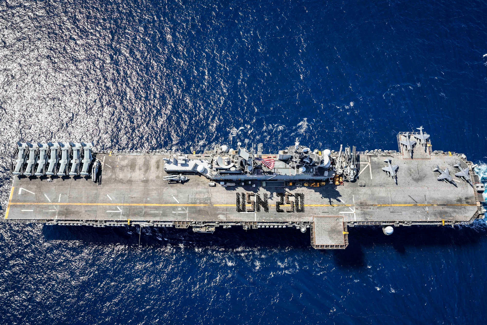 DVIDS - Images - USS Iwo Jima Celebrates Navy 250th Birthday