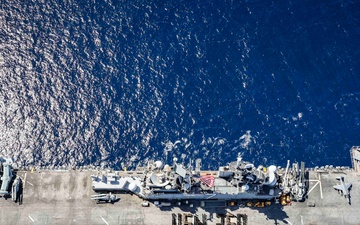 USS Iwo Jima Celebrates Navy 250th Birthday