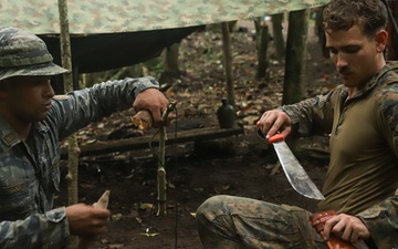 Combined Jungle Operations Course Primitive Fire and Water Filtration