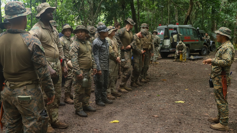 Combined Jungle Operations Course Primitive Fire and Water Filtration