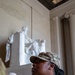 A Mississippi Army National Guard Soldier on patrol at the Lincoln Memorial