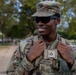A Mississippi Army National Guard Soldier on patrol on the National Mall