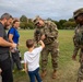 Mississippi Army National Guard Soldiers interact with members of the public