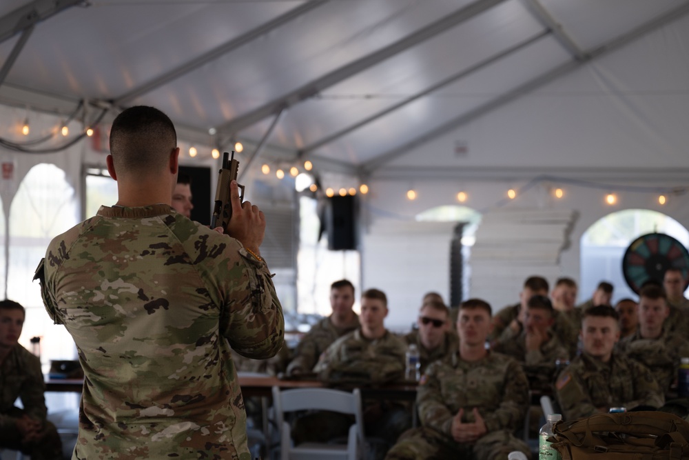West Virginia Joint Task Force members attend safety training on M17 pistols