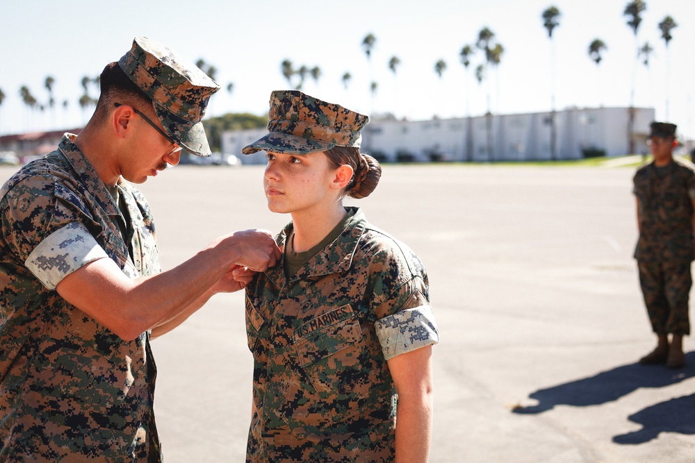13th MEU holds Promotion Ceremony