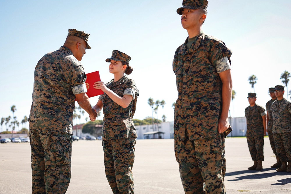 13th MEU holds Promotion Ceremony