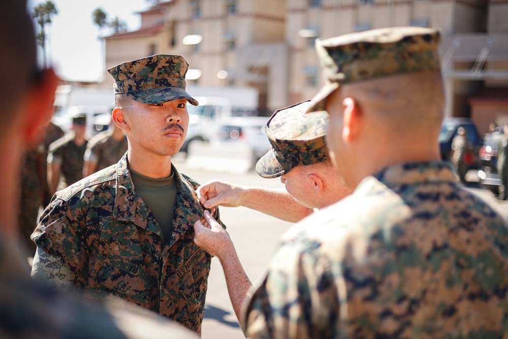 13th MEU holds Promotion Ceremony