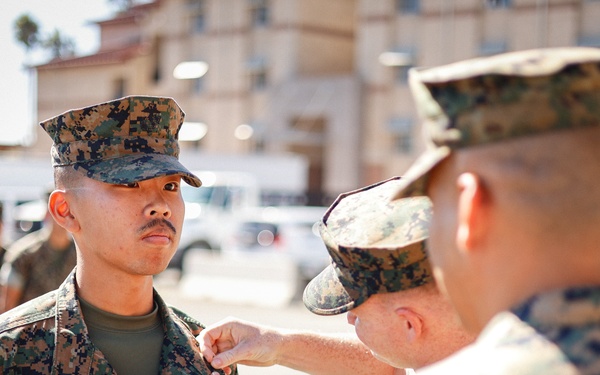 13th MEU holds Promotion Ceremony