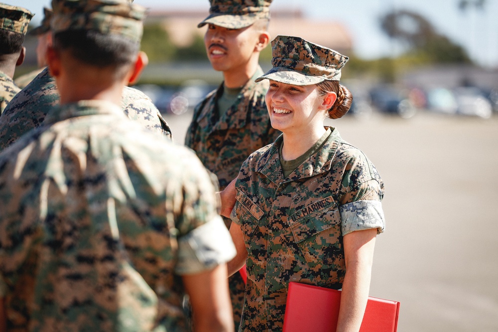 13th MEU holds Promotion Ceremony