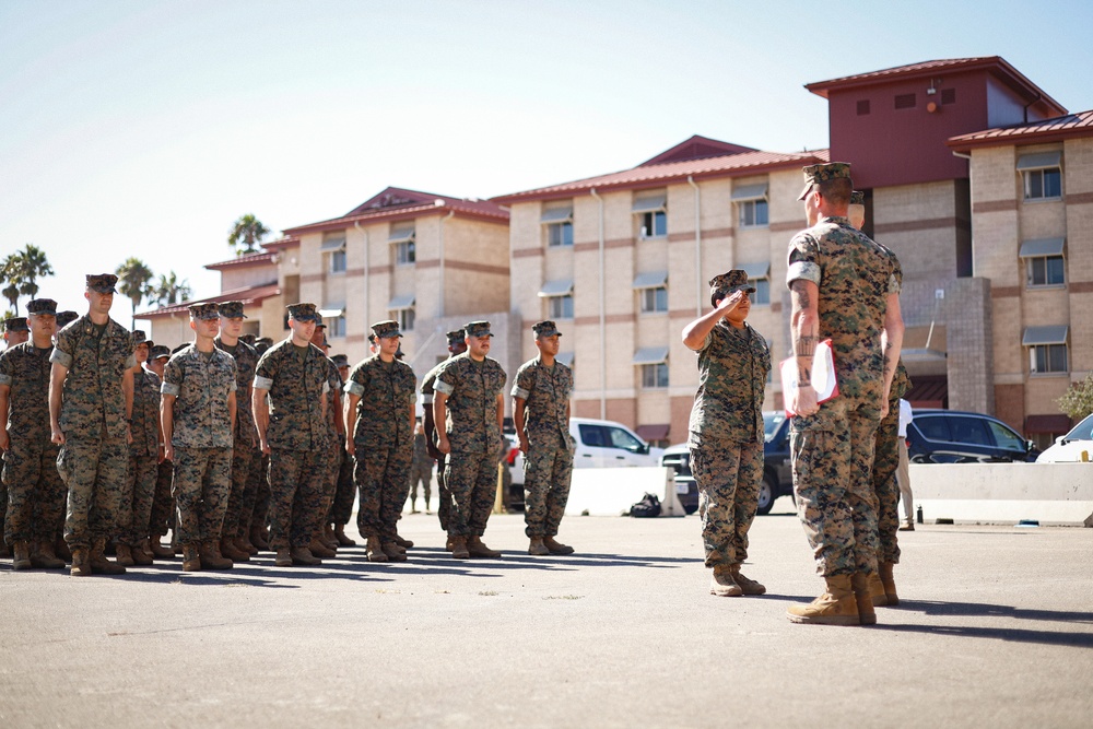 13th MEU holds Promotion Ceremony