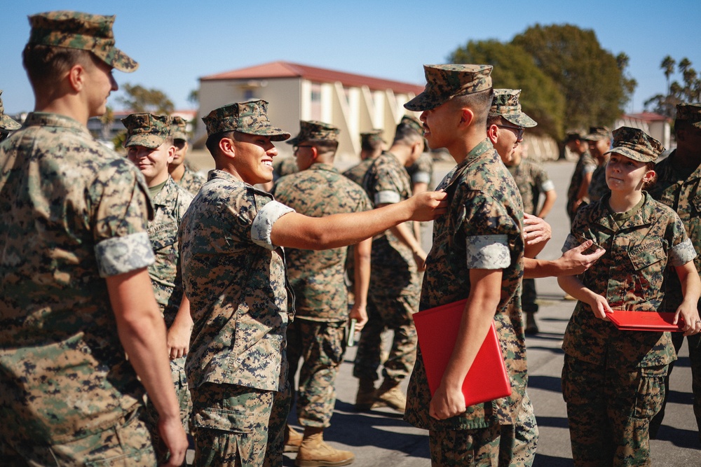 13th MEU holds Promotion Ceremony