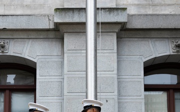 NMC 250: Flag raising ceremony