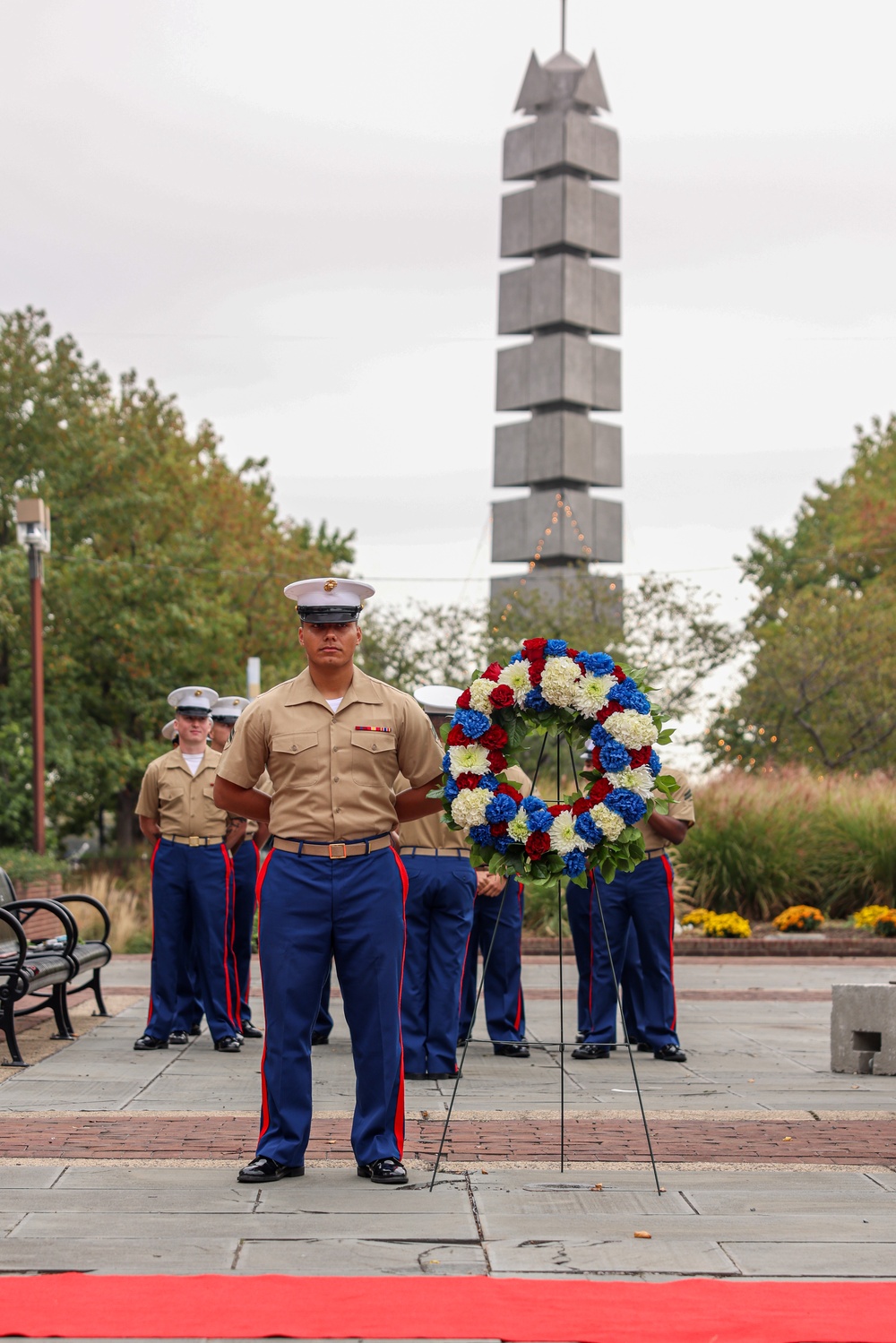 NMC 250 Philadelphia: Beirut Memorial Wreath Laying Ceremony   NMC 250 Philadelphia: Beirut Memorial Wreath Laying Ceremony