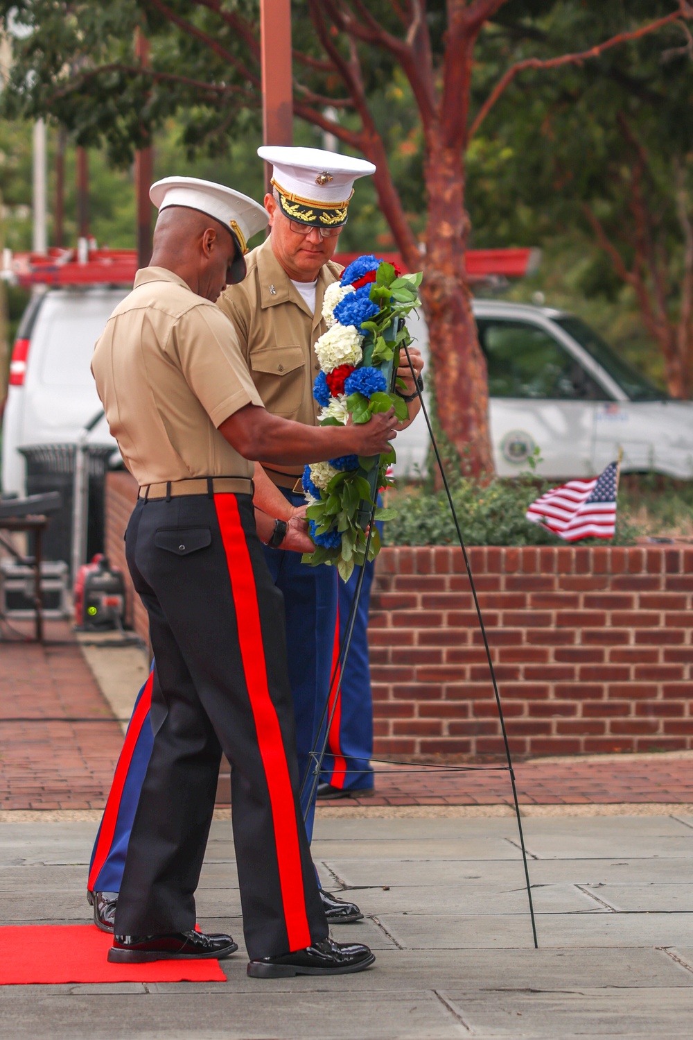 NMC 250 Philadelphia: Beirut Memorial Wreath Laying Ceremony NMC 250 Philadelphia: Beirut Memorial Wreath Laying Ceremony
