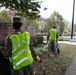 DC National Guard Beautification on 19th Street SE