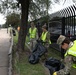 DC National Guard Beautification on 19th Street SE