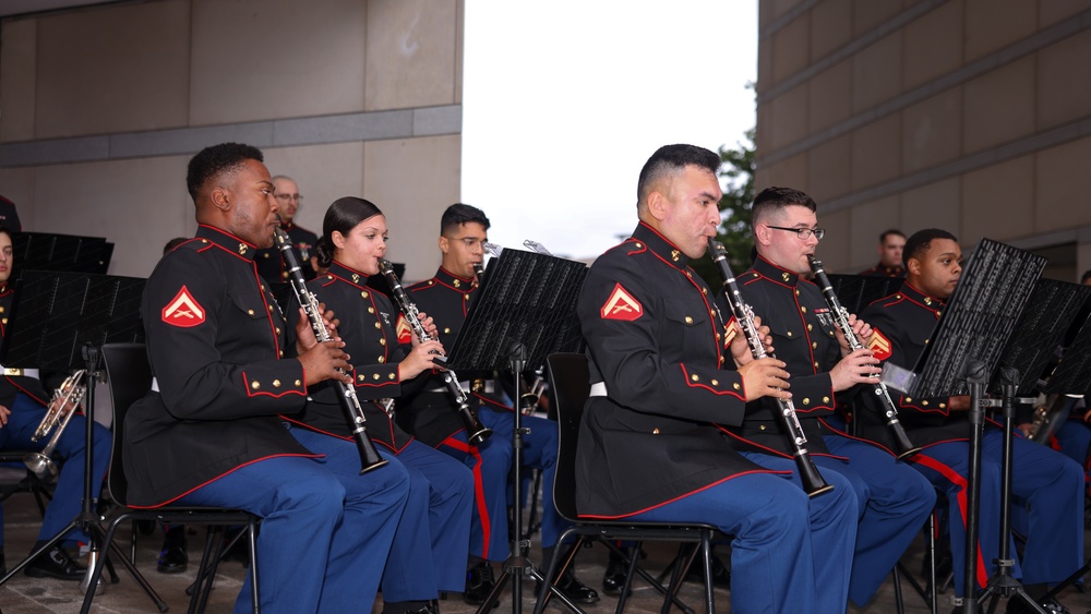 NMC 250 Philadelphia: 2nd Marine Division Band Perform at Navy 250 Gala