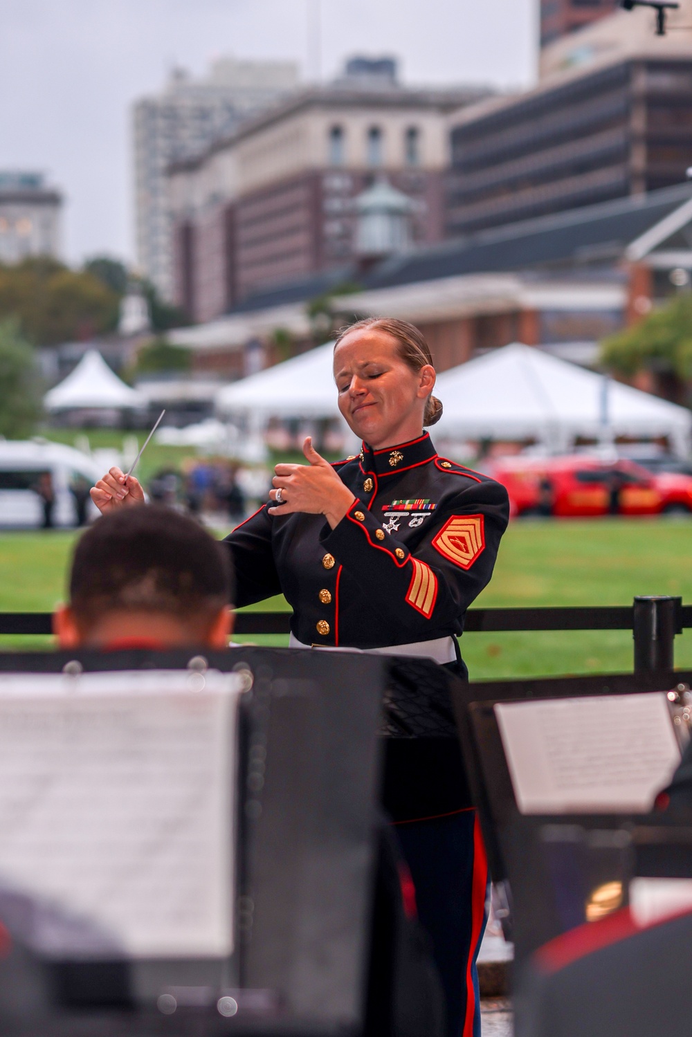 NMC 250 Philadelphia: 2nd Marine Division Band Perform at Navy 250 Gala