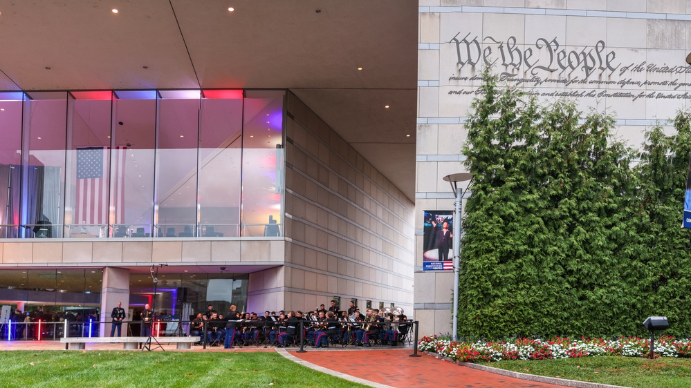 NMC 250 Philadelphia: 2nd Marine Division Band Perform at Navy 250 Gala