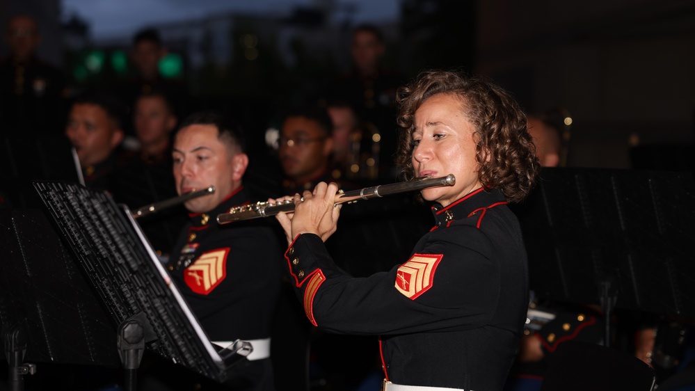 NMC 250 Philadelphia: 2nd Marine Division Band Perform at Navy 250 Gala