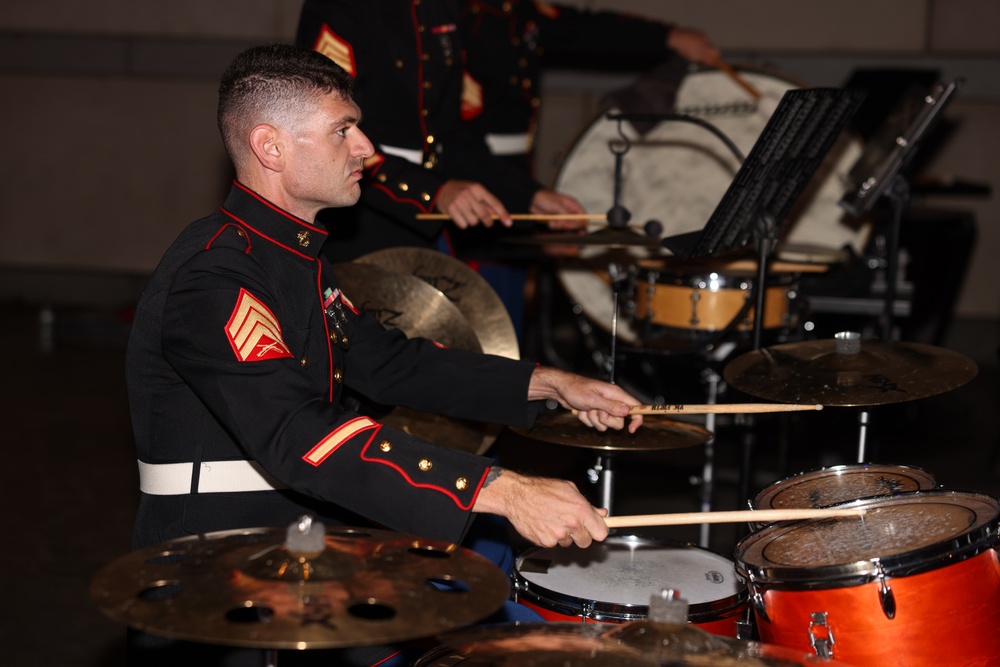 NMC 250 Philadelphia: 2nd Marine Division Band Perform at Navy 250 Gala