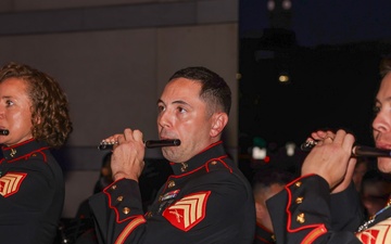 NMC 250 Philadelphia: 2nd Marine Division Band Perform at Navy 250 Gala