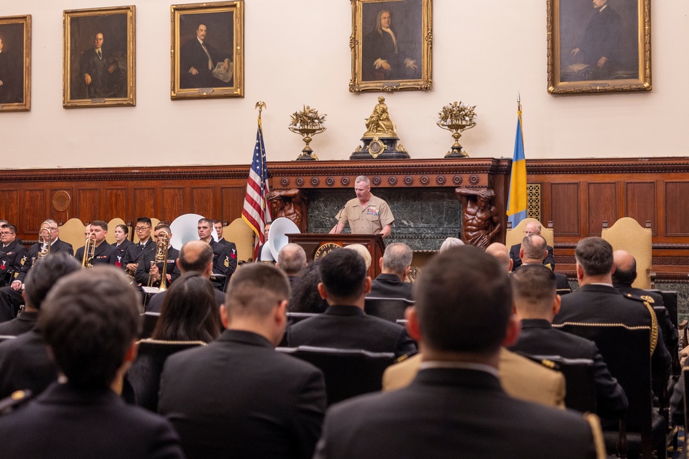 NMC 250 Philadelphia: Flag raising ceremony