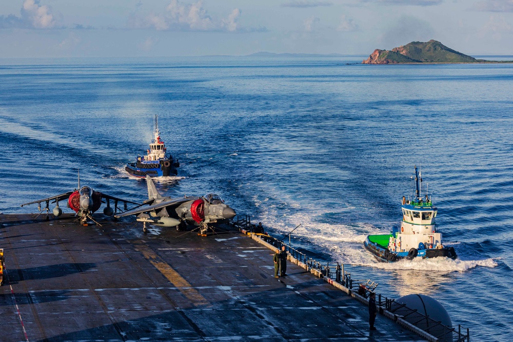 USS Iwo Jima Pulls Into St. Thomas, U.S. Virgin Islands USS Iwo Jima Pulls Into St. Thomas, U.S. Virgin Islands