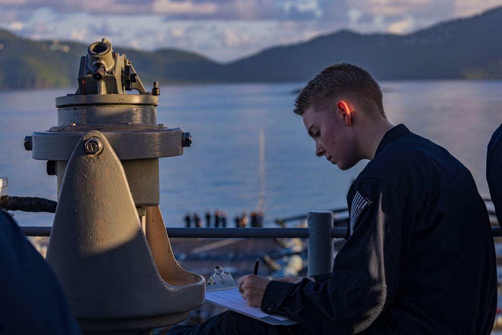 USS Iwo Jima Pulls Into St. Thomas, U.S. Virgin Islands USS Iwo Jima Pulls Into St. Thomas, U.S. Virgin Islands