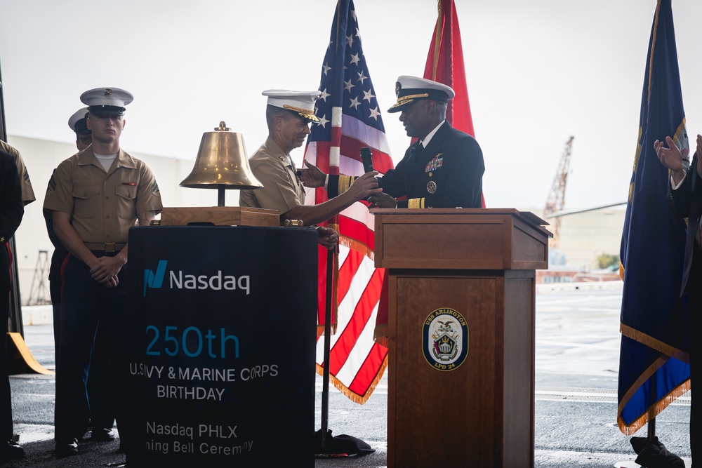 NMC 250 Philadelphia: NASDAQ Opening Bell-Ringing Ceremony