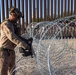JTF-SB Marines continue conducting barrier reinforcement operations