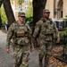 S.C. Soldiers Patrol Dupont Metro Station