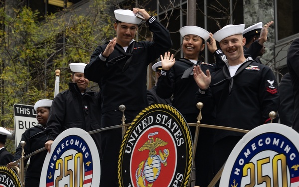 Navy and Marine Corps 250th Anniversary Parade