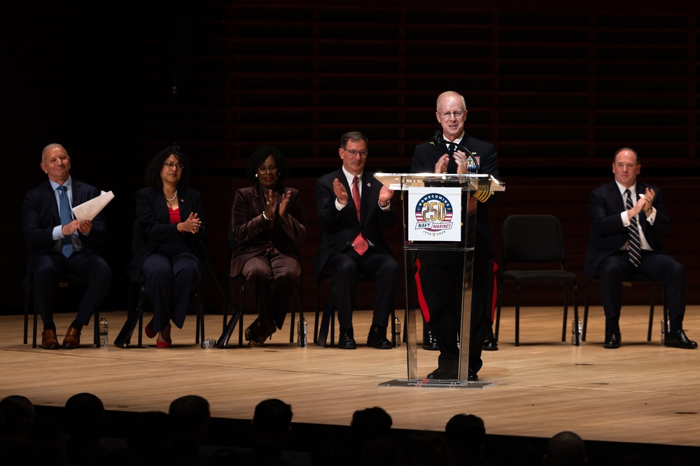 Navy and Marine Corps 250th Anniversary Cake-Cutting Ceremony