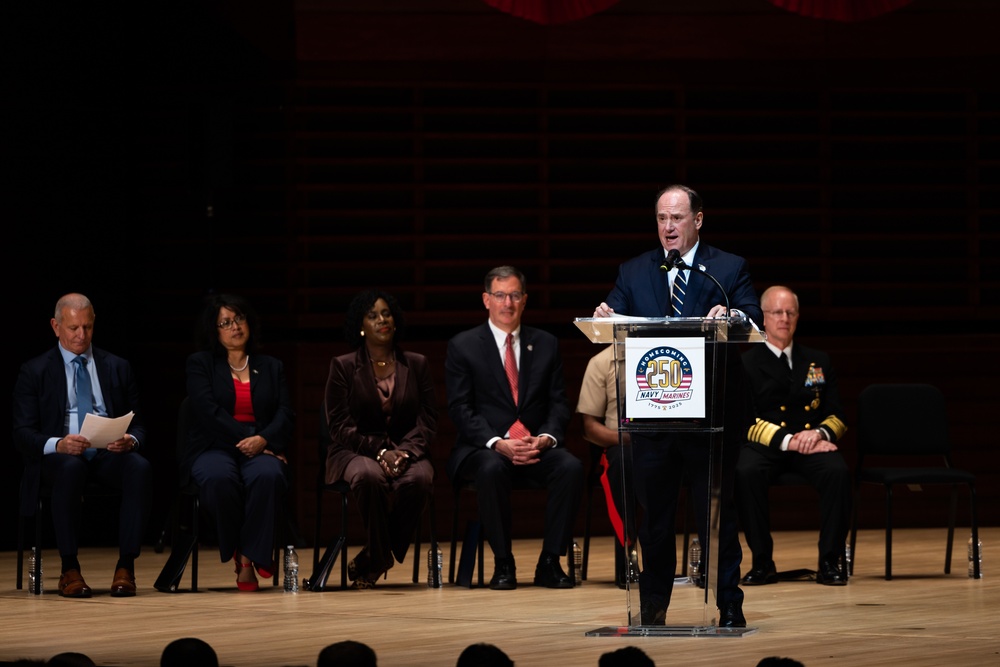 Navy and Marine Corps 250th Anniversary Cake-Cutting Ceremony