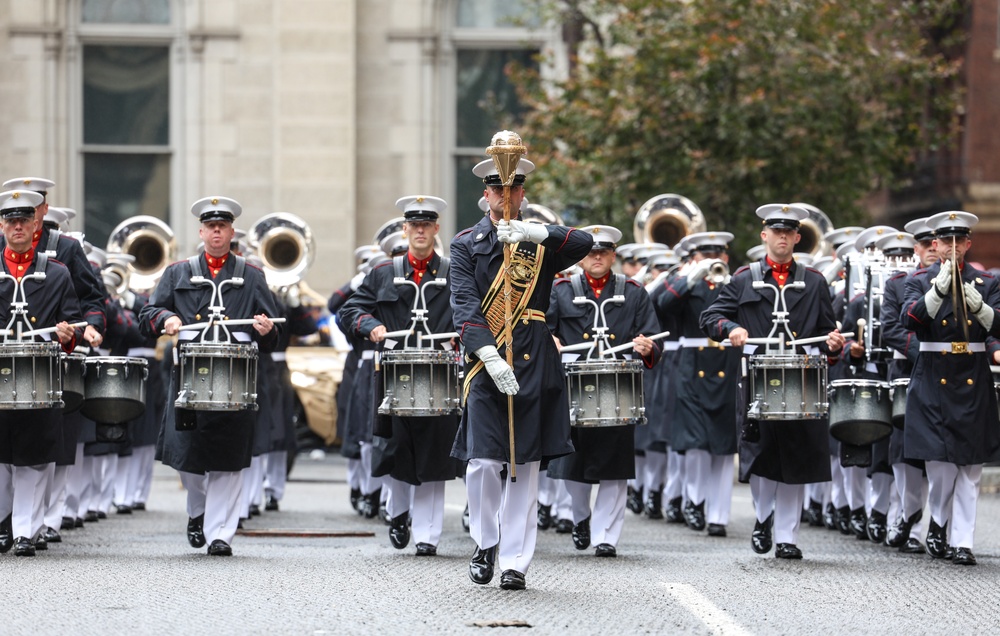 Navy and Marine Corps 250th Anniversary celebration parade
