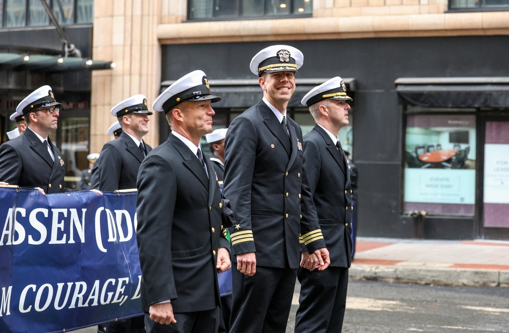 Navy and Marine Corps 250th Anniversary celebration parade