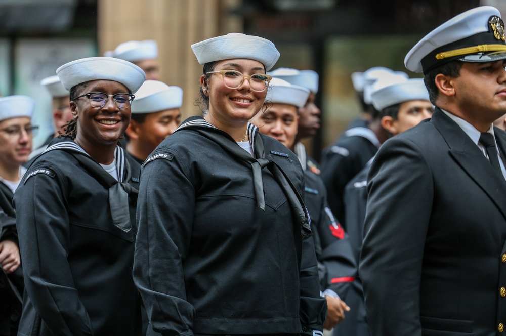 Navy and Marine Corps 250th Anniversary celebration parade