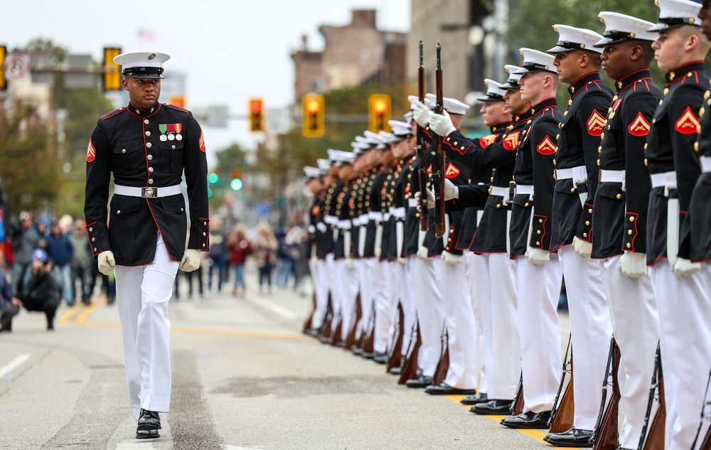 Navy and Marine Corps 250th Anniversary celebration parade
