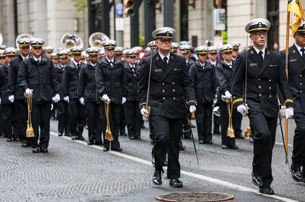 Navy and Marine Corps 250th Anniversary celebration parade
