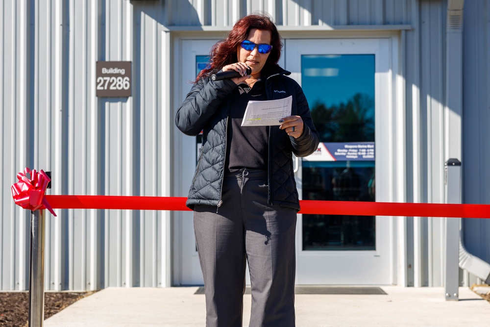 Weapons Training Battalion Marine Mart Grand Opening