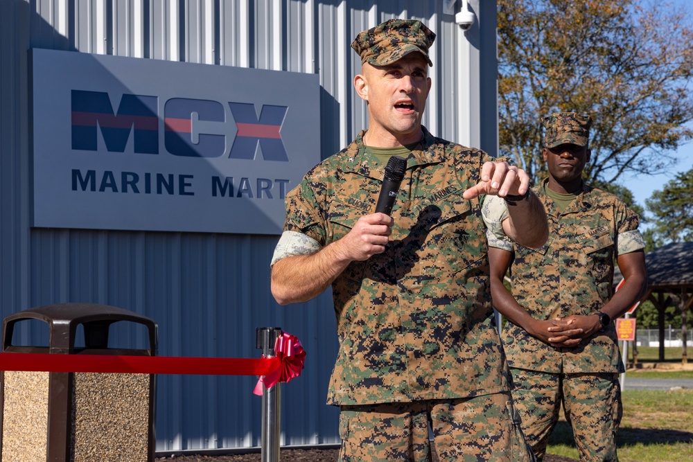 Weapons Training Battalion Marine Mart Grand Opening