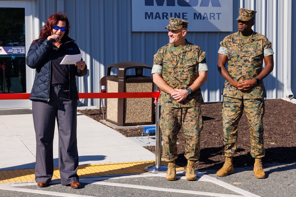 Weapons Training Battalion Marine Mart Grand Opening
