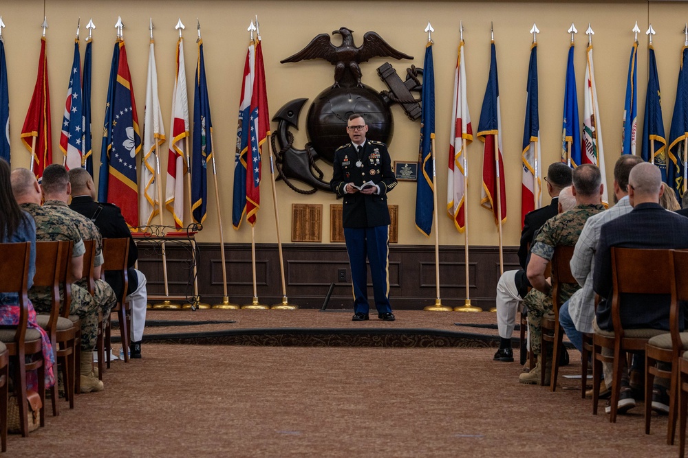 Chief Warrant Officer 5 Lutz Retirement Ceremony
