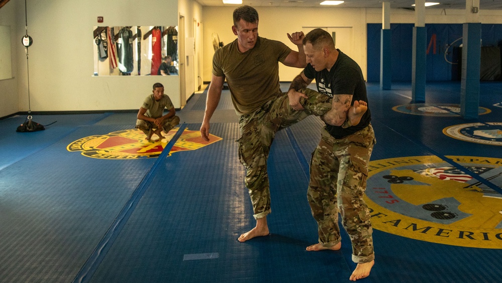 National Guard Hones Physicality Through Combatives Training