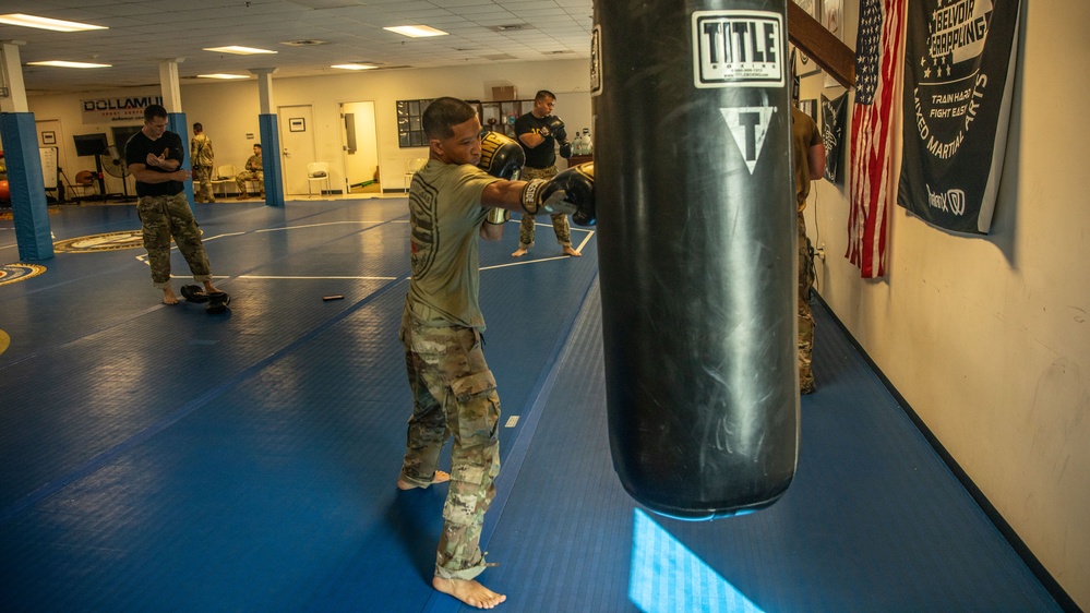 National Guard Hones Physicality Through Combatives Training