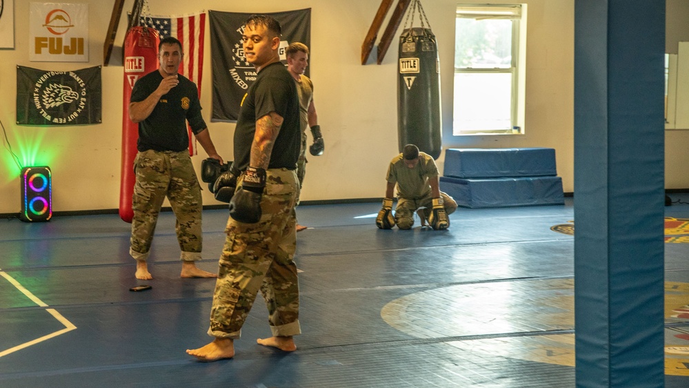 National Guard Hones Physicality Through Combatives Training