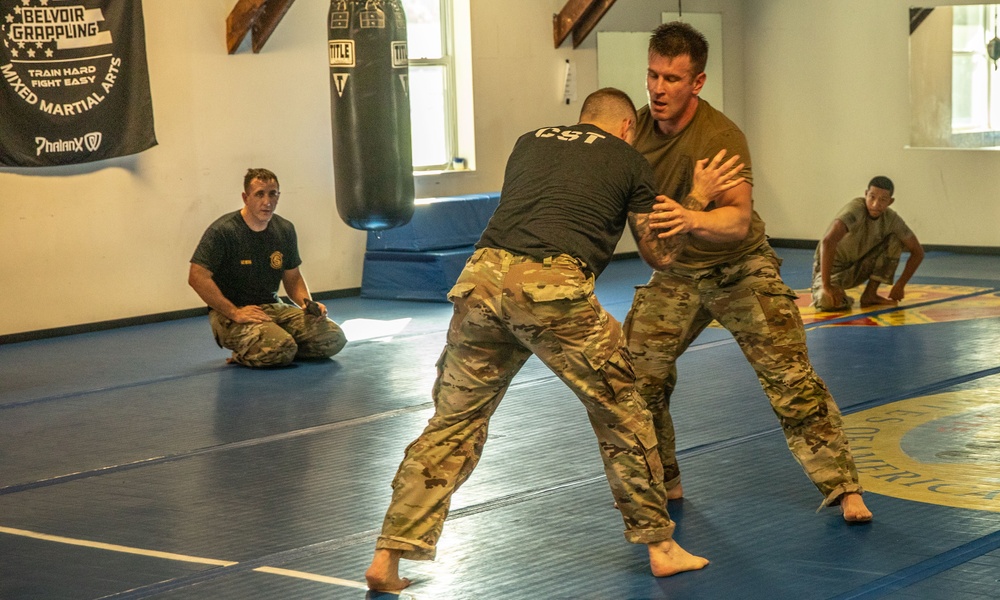 National Guard Hones Physicality Through Combatives Training